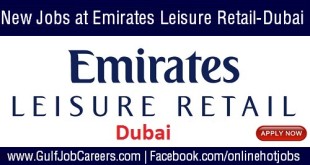 Emirates Leisure Retail Jobs