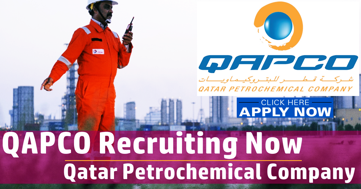 QAPCO Careers Qatar Petrochemical Company Job Vacancies