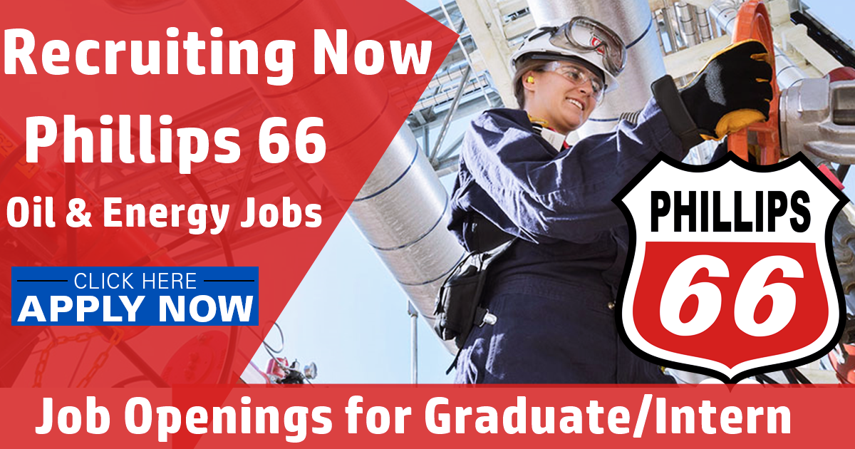 Phillips 66 Jobs & Recruitment USAUKCanada