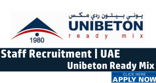 Unibeton Ready Mix Jobs