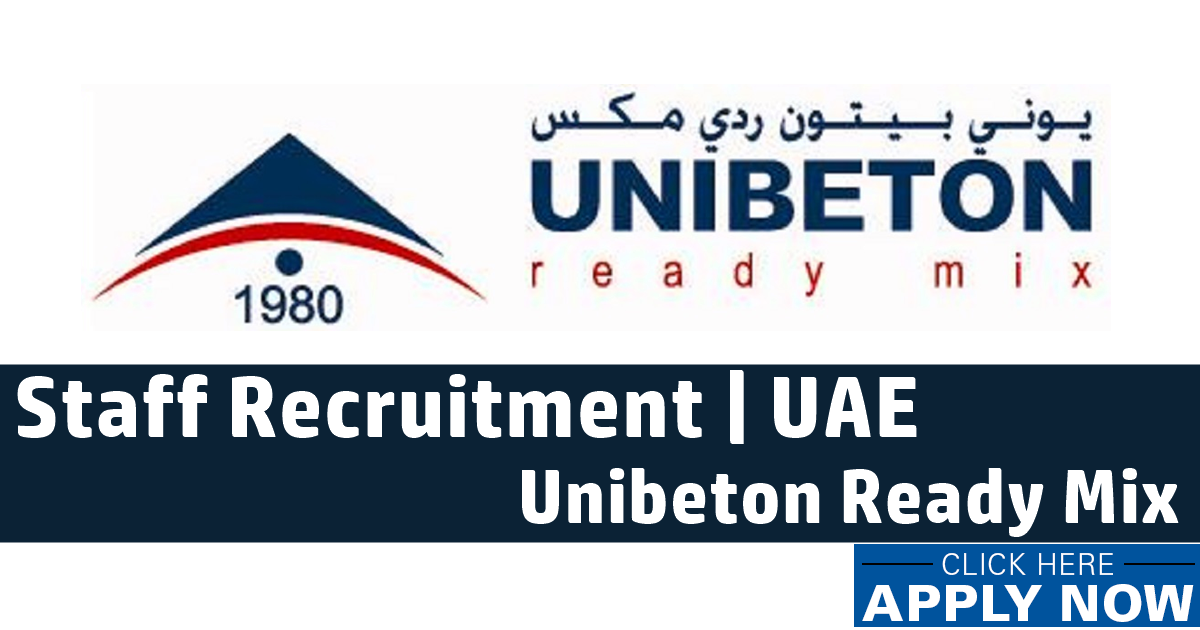 Unibeton Ready Mix Jobs UAEQatarKSA
