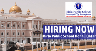 Birla Public School Doha Job Vacancies