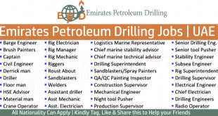 Emirates Petroleum Drilling Jobs