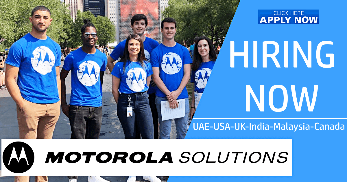 Motorola Solutions Careers UAEQatarSaudi ArabiaUSAUKIndia