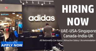 adidas job vacancy