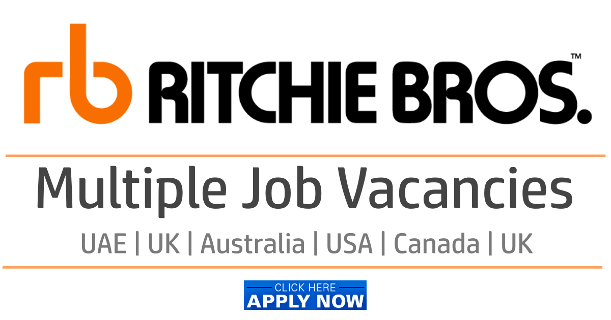 Ritchie Bros Jobs 2022 USAUKAustraliaCanada