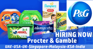 P&G Job Vacancies