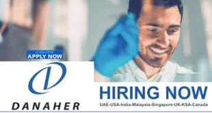 Danaher Jobs | UAE-USA-India-Malaysia-Singapore-UK-KSA-Canada
