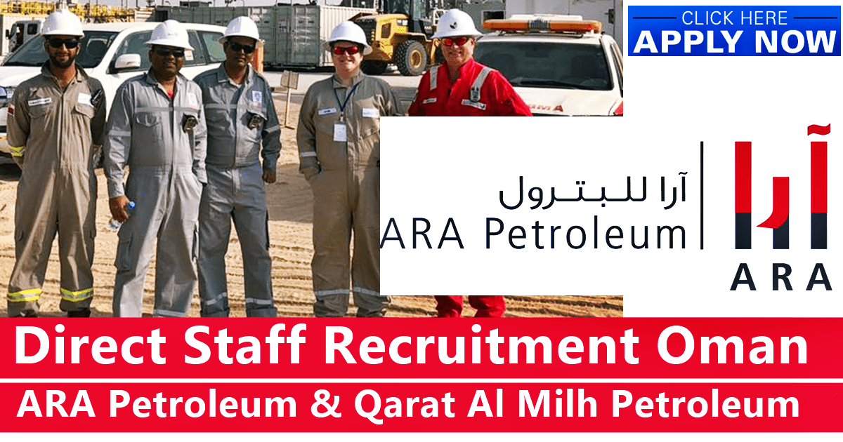 ARA Petroleum Oman Careers ARA Oil and Gas Jobs 2022