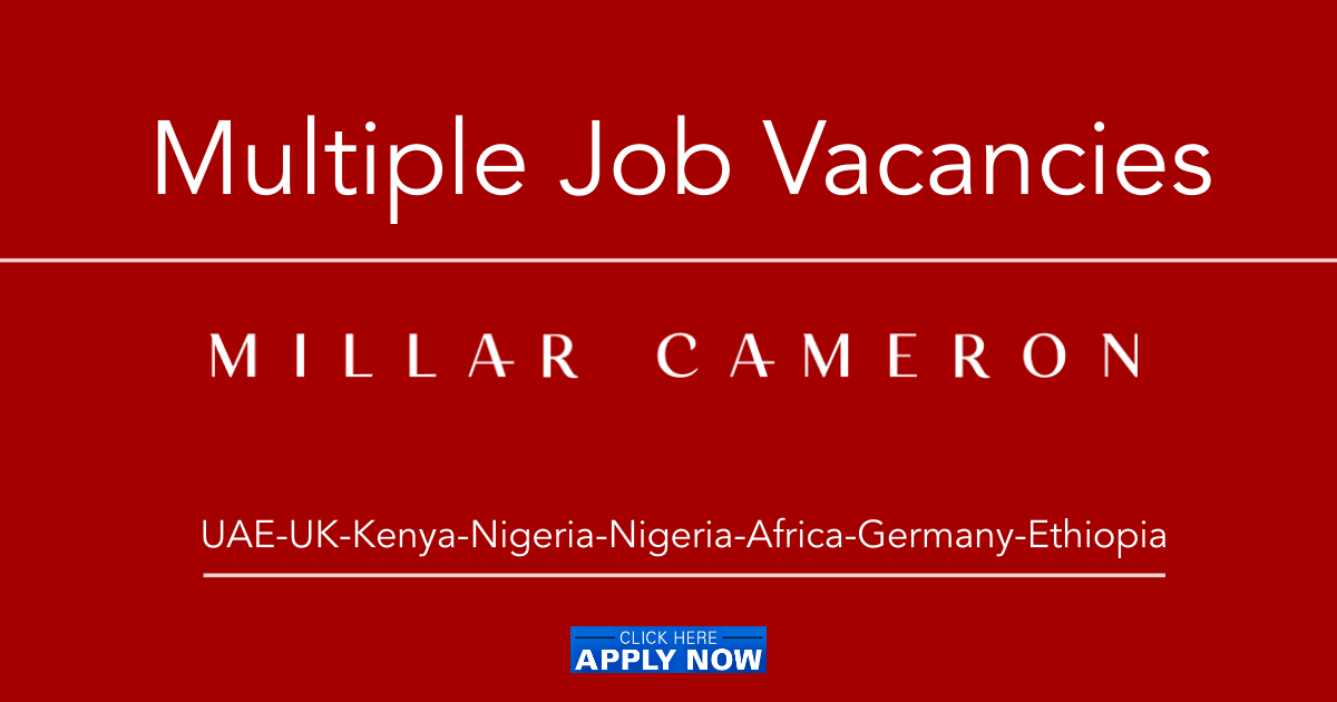 Millar Cameron Jobs Worldwide Careers