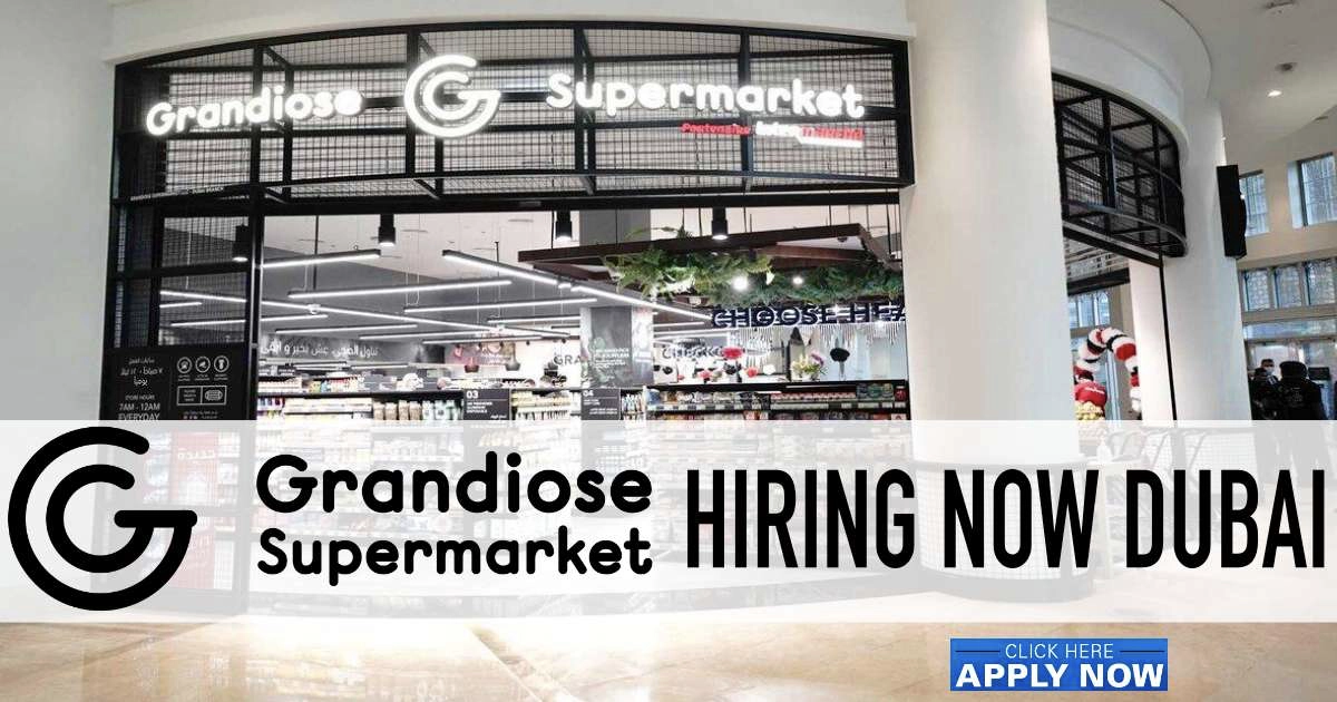 grandiose supermarket jobs