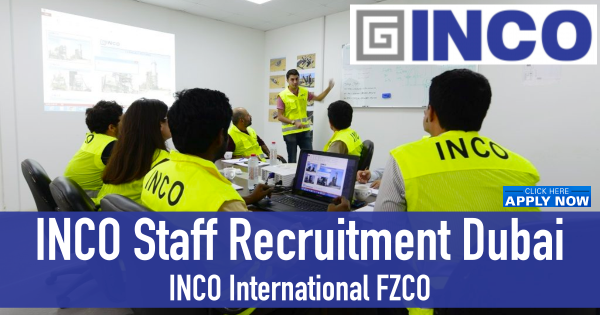 INCO International FZCO Careers