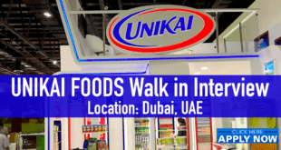 UNIKAI FOODS Careers