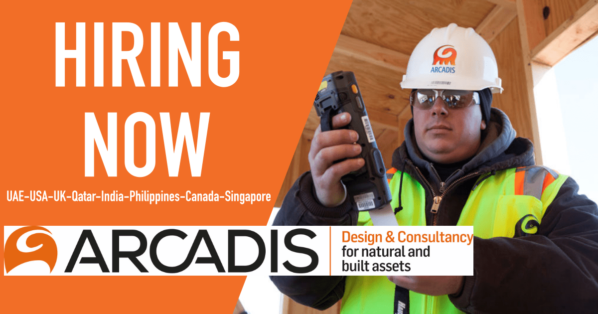 ARCADIS Job Vacancy UAEUSAUKQatarIndiaPhilippinesCanada 2024