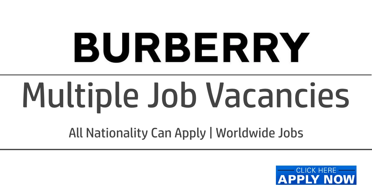 Burberry Jobs