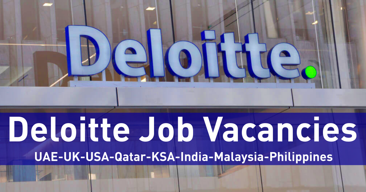 Deloitte Job Vacancies