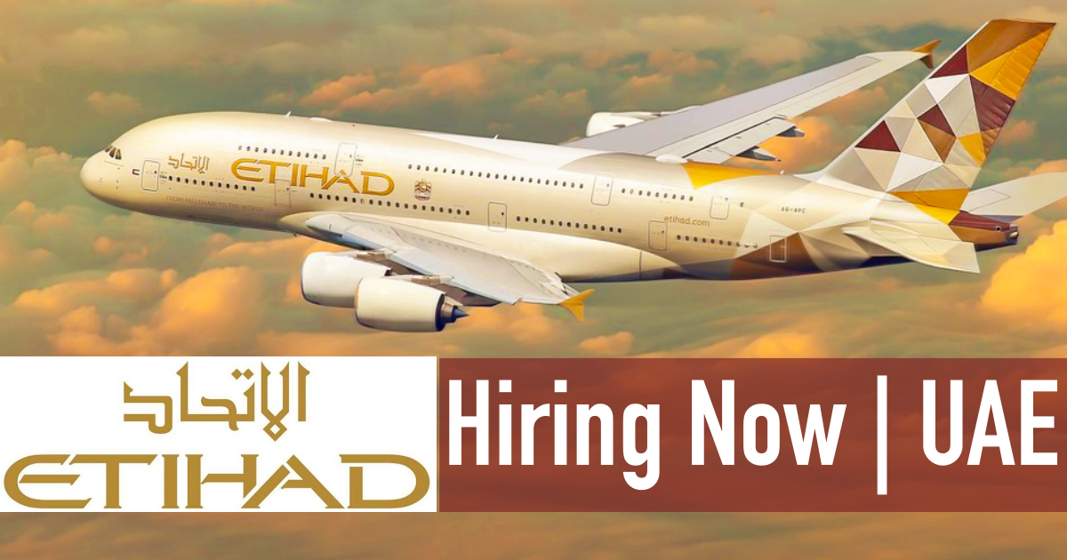 Etihad Airways Careers Abu Dhabi UAE 2024