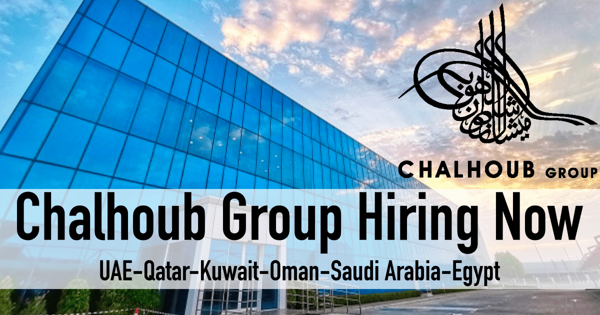 Chalhoub Group Jobs UAEQatarKuwaitKSABahrain 2023