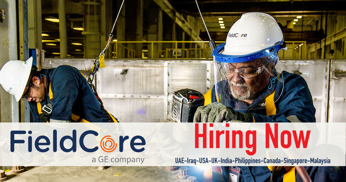 FieldCore Jobs and Careers 2022 | UAE-Iraq-USA-UK-India-Philippines-Canada FieldCore Jobs