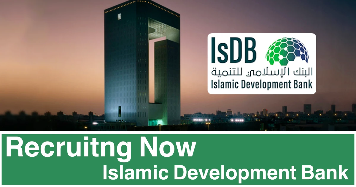 Islamic Development Bank jobs