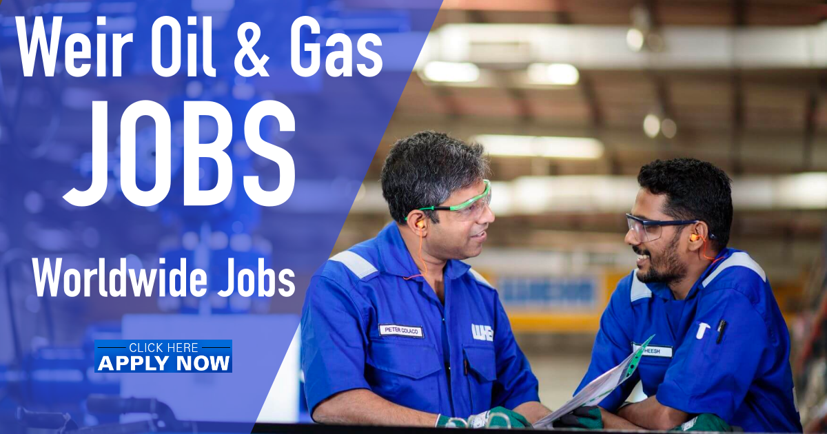 Weir oil and gas jobs