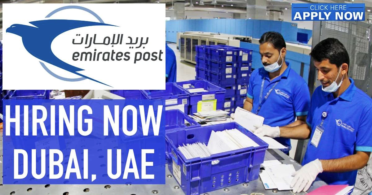 Emirates Post Careers Dubai UAE Latest Jobs 2022