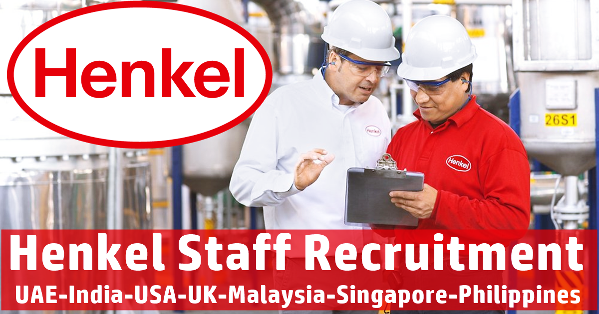 Henkel Careers UAEIndiaMalaysiaSingaporeUSAUKCanada 2022
