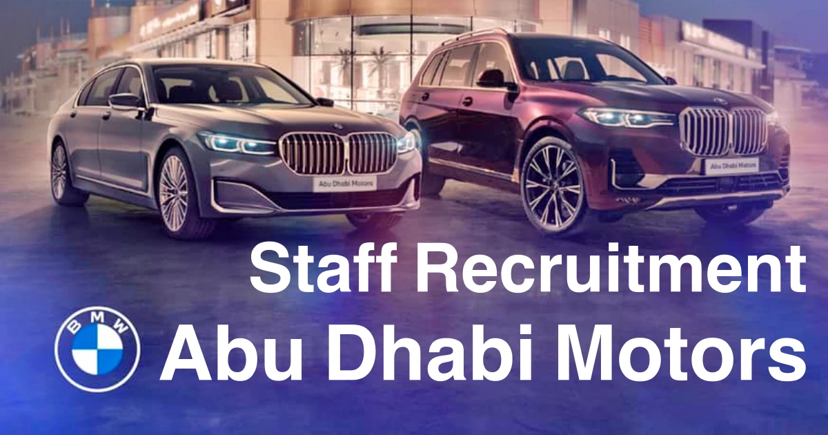 Abu Dhabi Motors bmw jobs