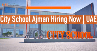 City School Ajman job vacancy