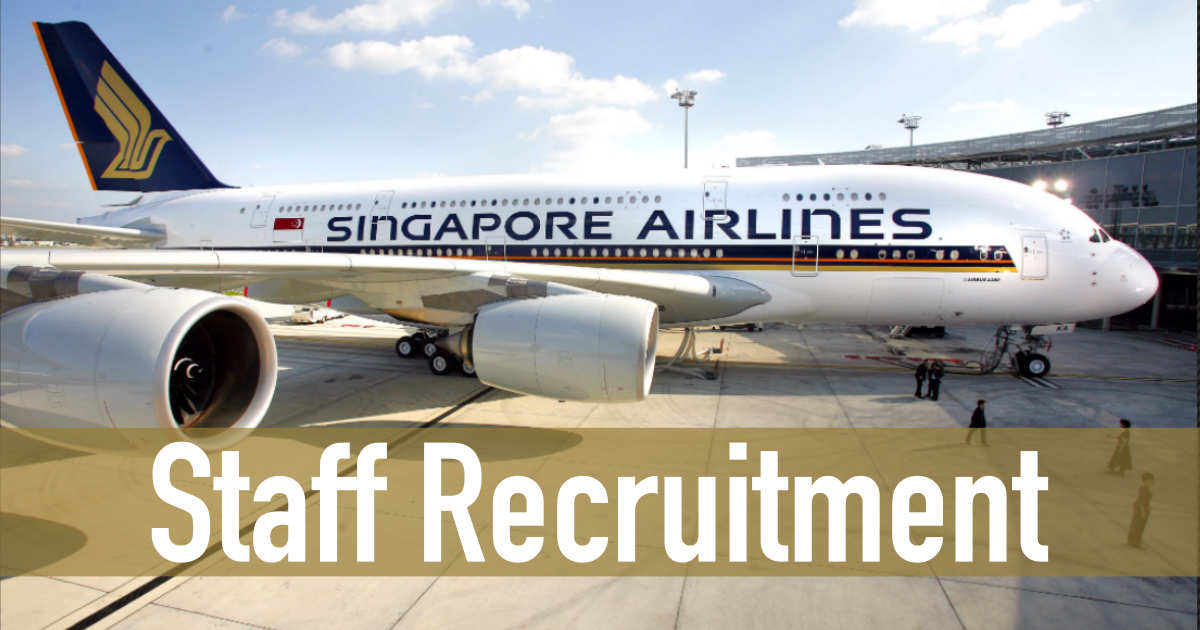 Singapore Airlines Jobs 2023 - Jobs In Singapore With Salary 