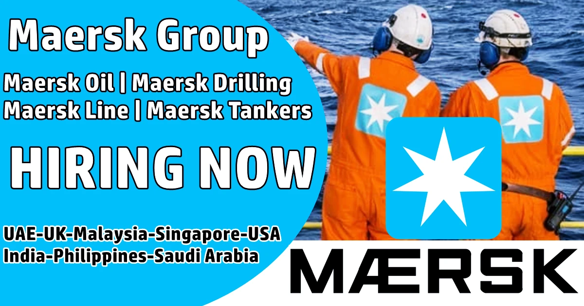 Maersk Offshore Oil and Gas Jobs