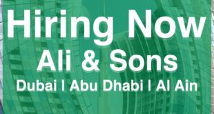 Ali & Sons Jobs