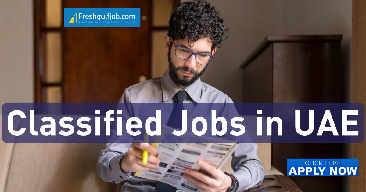 Gulf News Classified Jobs Dubai