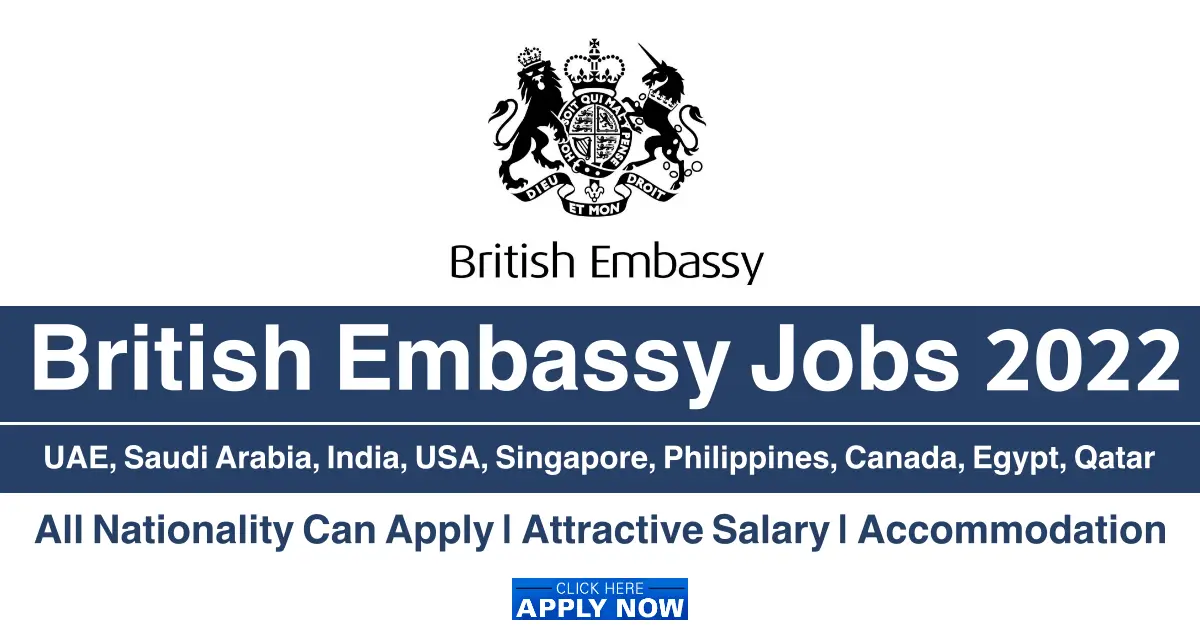British Embassy Jobs 