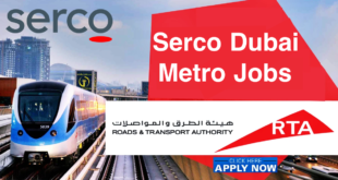 Serco Dubai Metro Jobs