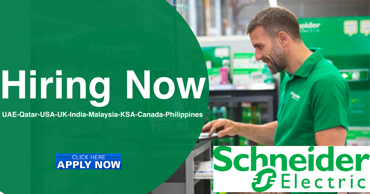 Schneider Electric Jobs UAEQatarUSAUKIndiaMalaysiaKSACanada