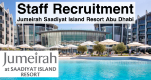 Jumeirah Saadiyat Island Resort jobs