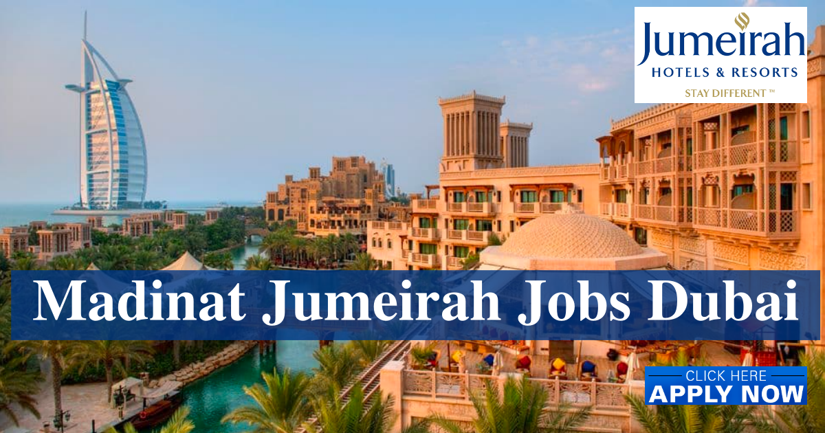 Madinat Jumeirah Job Vacancies
