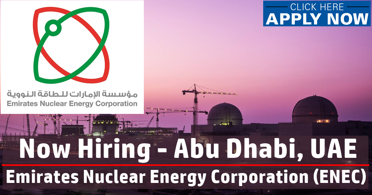 ENEC Abu Dhabi jobs