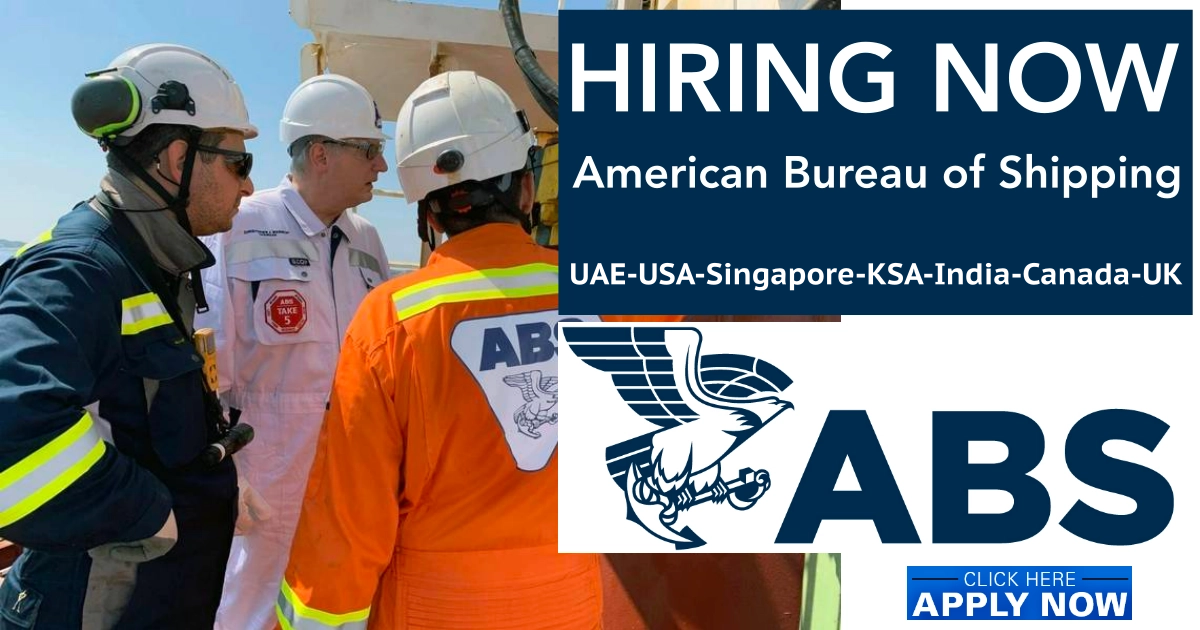 ABS Group Careers American Bureau of Shipping Jobs UAEUSAUKCanada