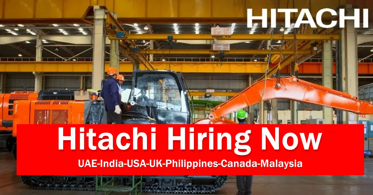 Hitachi jobs 2023