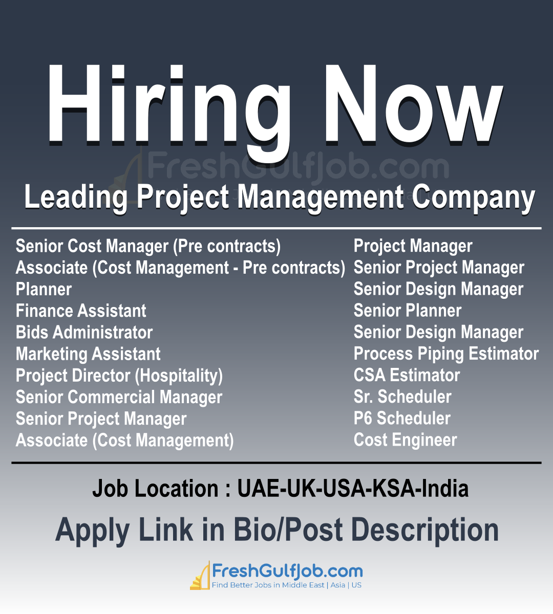 Currie and Brown Jobs UAEUKUSAKSAIndia 2023