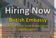 British Embassy Jobs