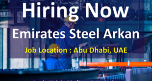 Emirates Steel Jobs