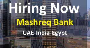 Mashreq Bank Careers