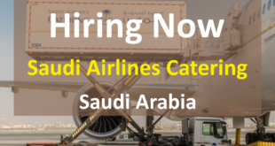 Saudi Airlines Catering Jobs