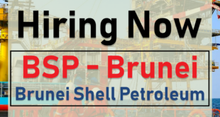Brunei Shell Petroleum Vacancy