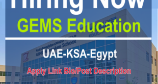 gems education jobs