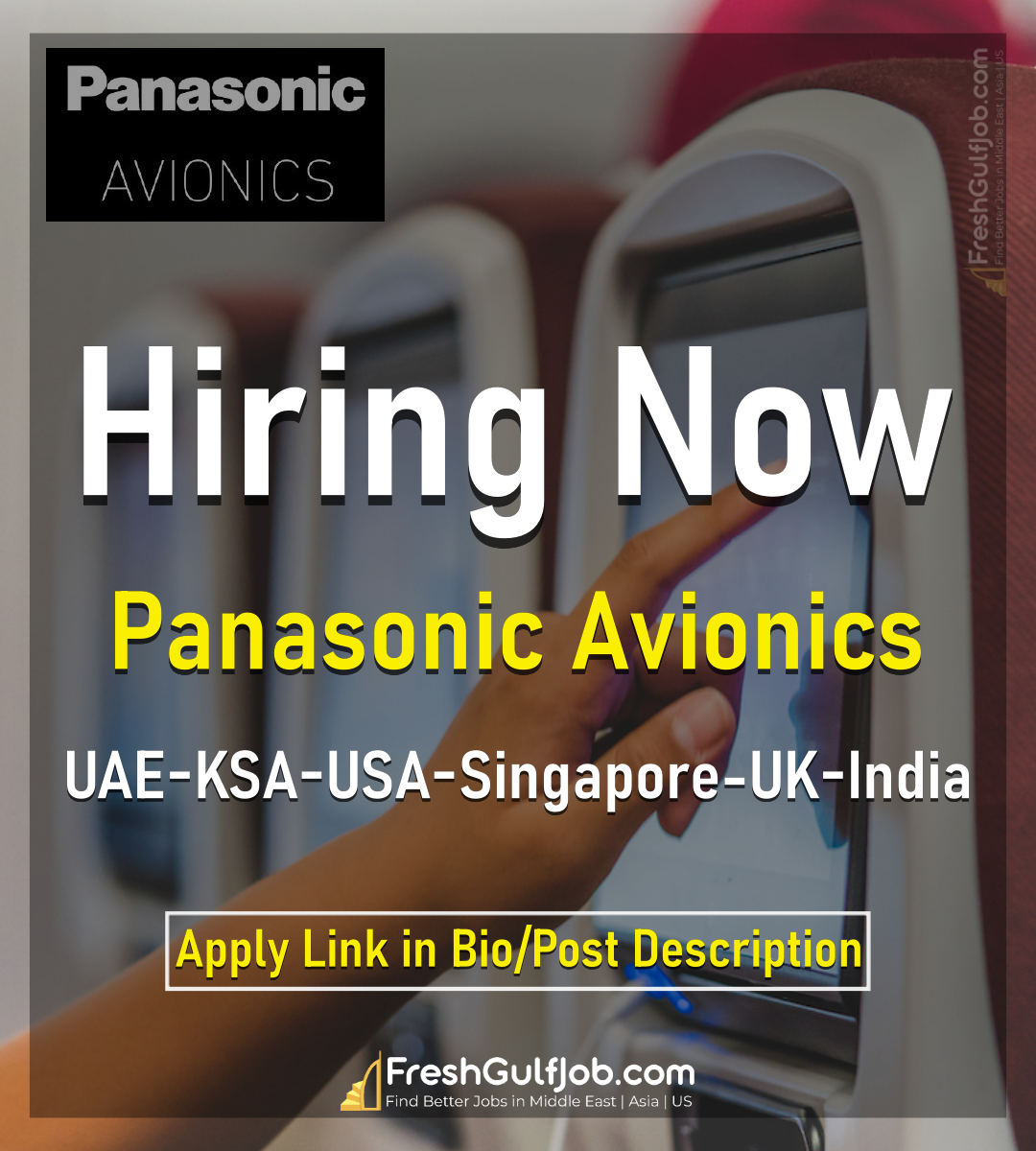 Panasonic Avionics Careers UAEUSAUKQatar 2024