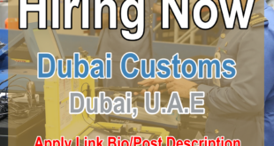 DUBAI CUSTOMS careers